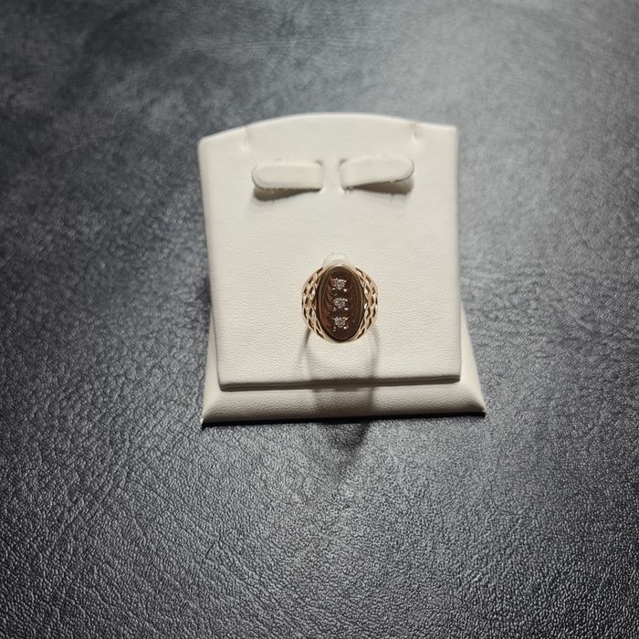 Кольцо Золотое с Бриллиантами СССР