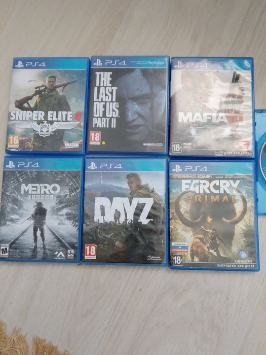 Продам диски на Ps4