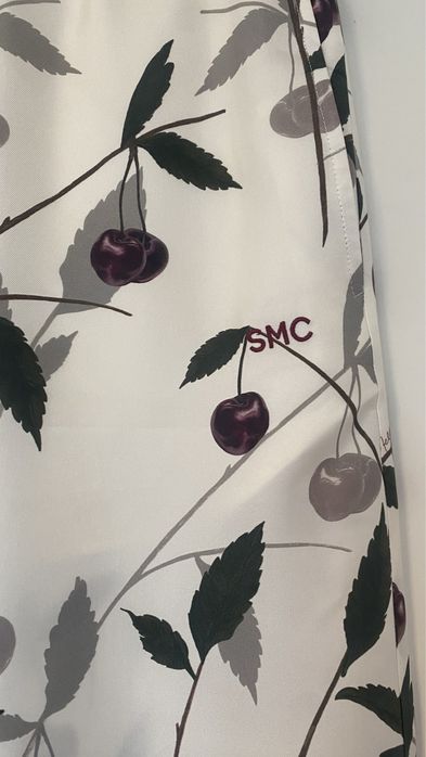 Pantaloni originali Stella McCartney din matase naturala