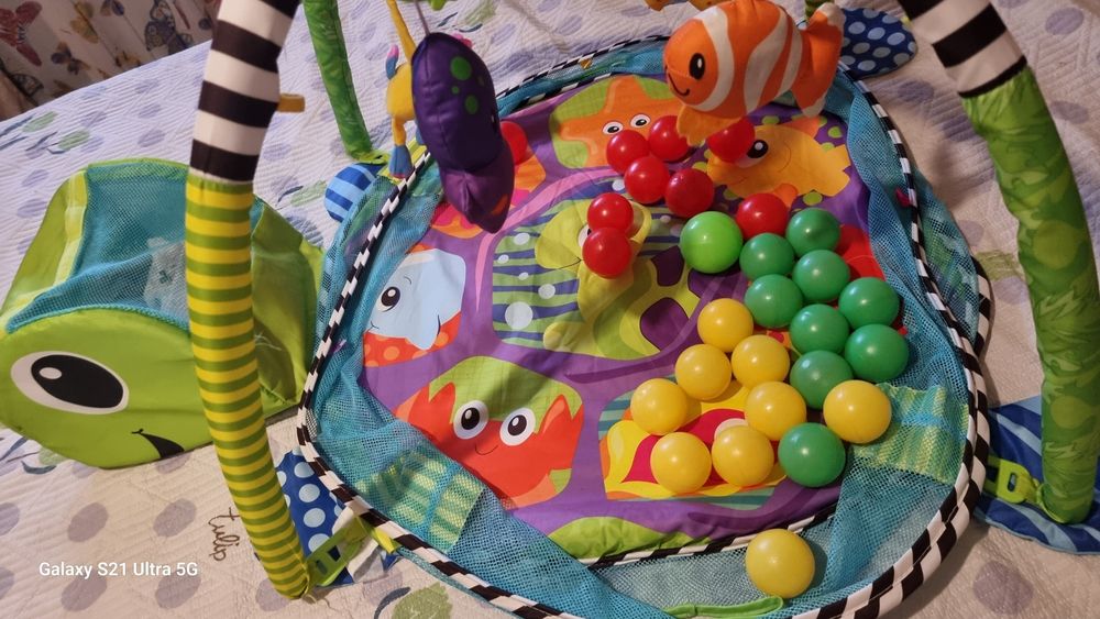 Коврик игровой черепашка