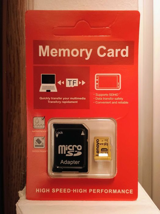 SD Card micro SD Lenovo 1 TB sigilat 55 lei fix
