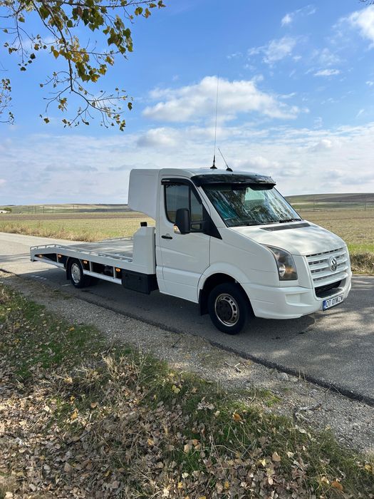 VW Crafter Platformă 3.5T – IMPECABILĂ, gata de muncă!