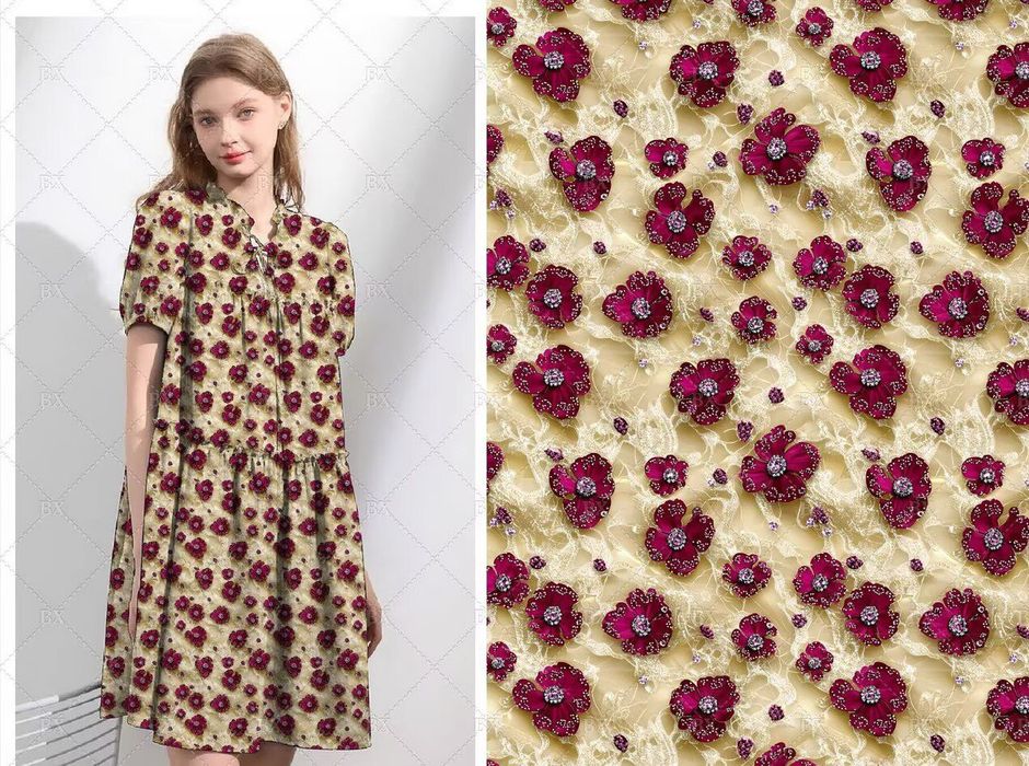 Istanbul 3D va 5D poplinlar faqat rulonga