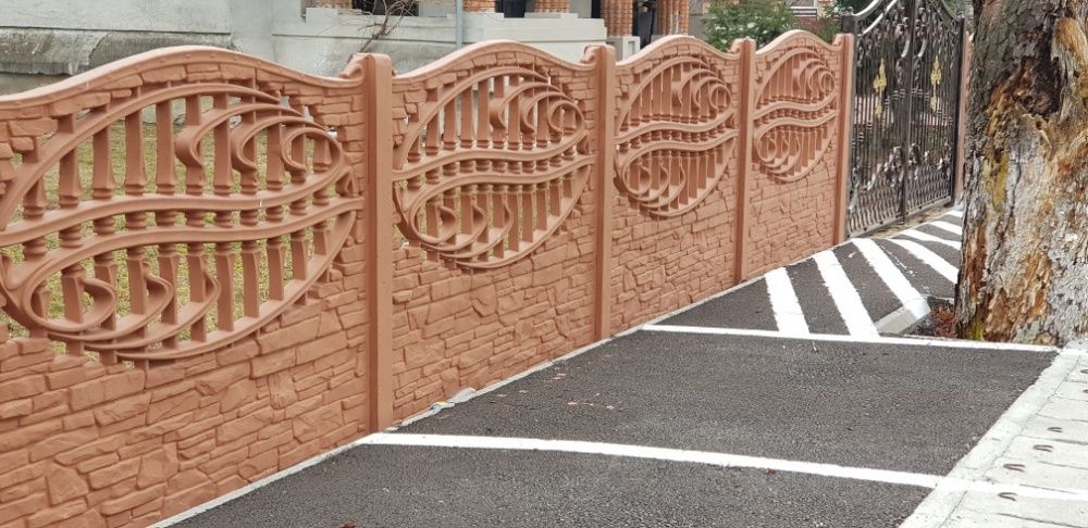 Gard din Placi de Beton - Prețuri Avantajoase!