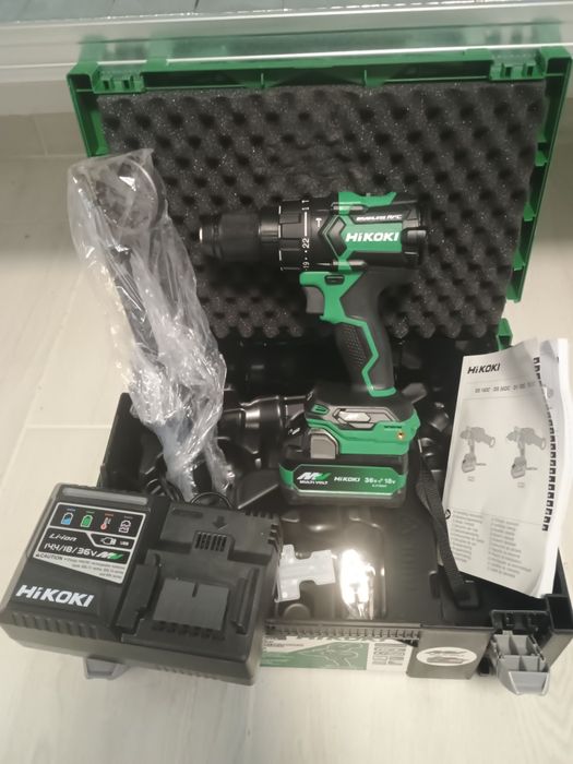 Filetanta hikoki dv36dc. Noua. Cutie , baterie și incarcator multivolt