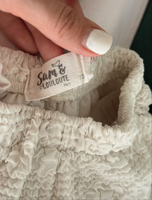 Pantaloni bufanți fetiță Sam & Louloute