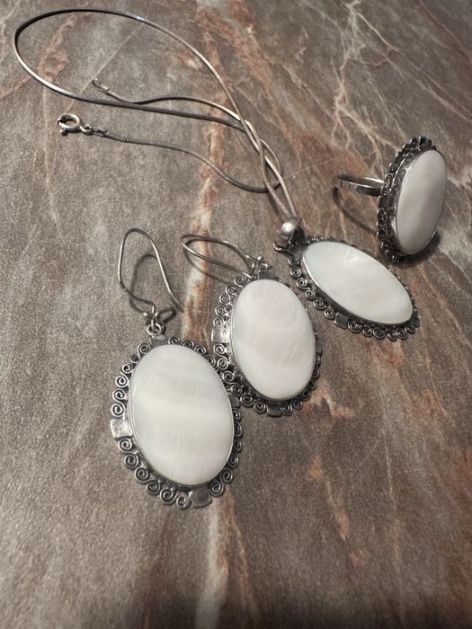 Set vintage din argint