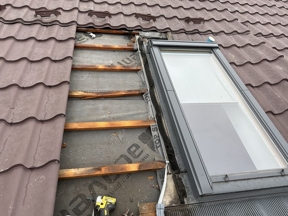 Reparatii si montaj acoperisuri/ sisteme pluviale