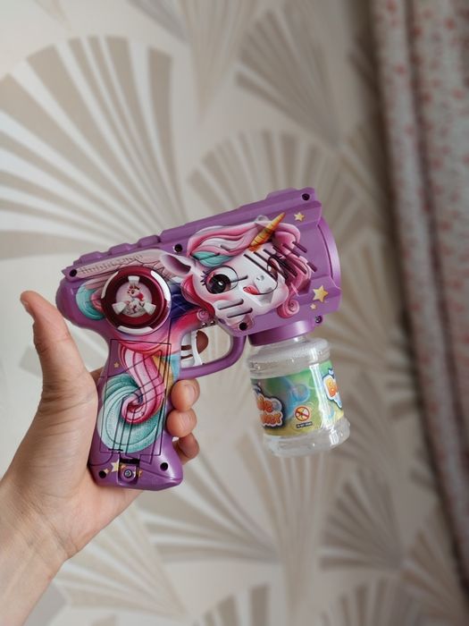 Мылные пузыри пистолет