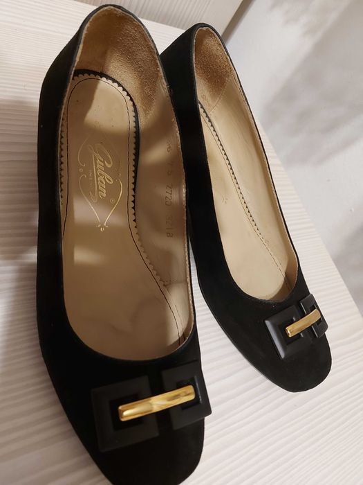 Ocazie - Pantofi Guban piele naturală întoarsă marimea 36