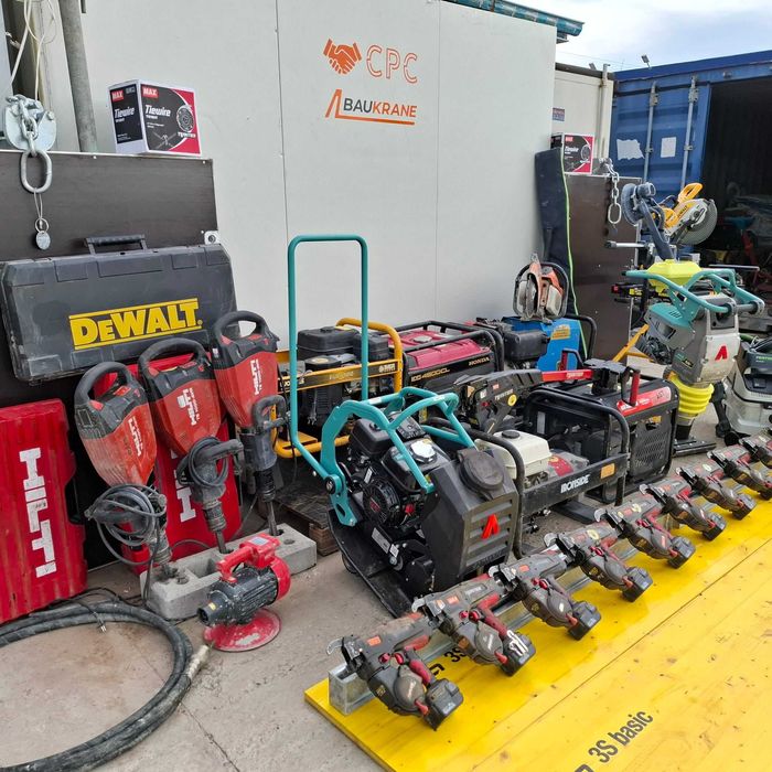 Inchiriez placa vibranta compactoare pt fundatie pavaj mai compactor