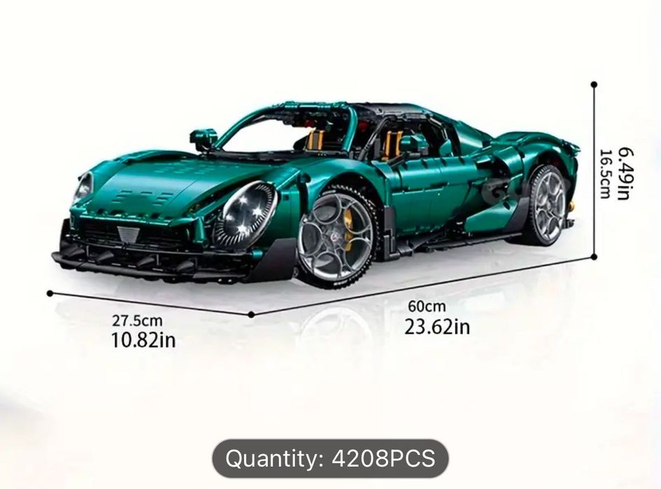 Aston Martin суперавтомобил конструктор тип Lego