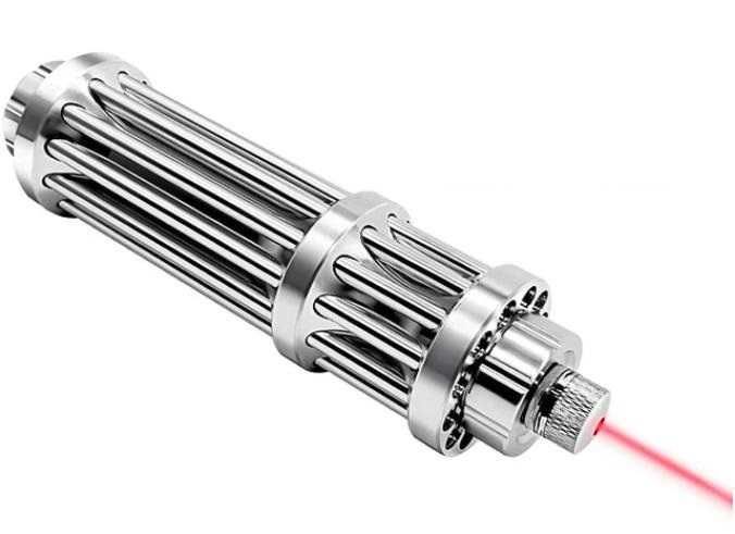 Мощен Безжичен Акумулаторен GATLING Военен Лазер до 10000 Метра Обхват