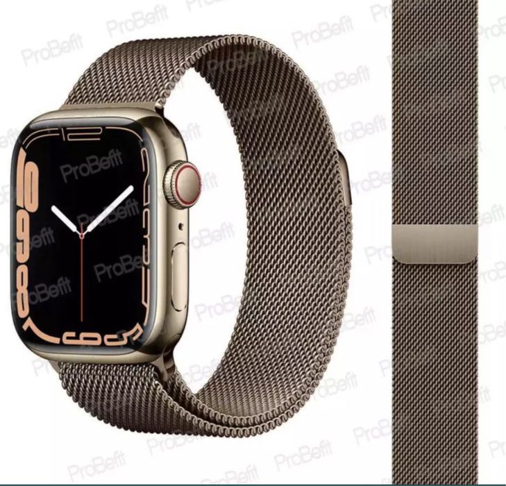Curea Ceas Apple Watch 5 6 SE 7 8 9 10 11 Husa Folie Bratara Metalica