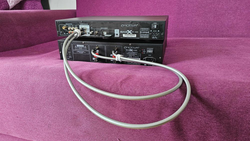 Amplificator Emotiva A-300 + Preamplificator Emotiva PT-100