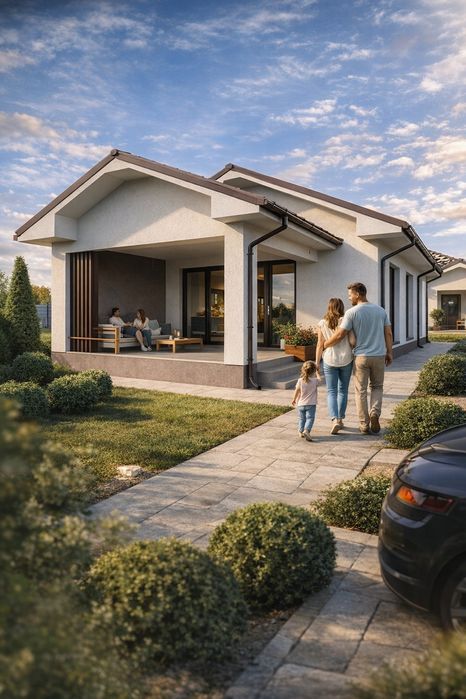 Casa la cheie la strada principala