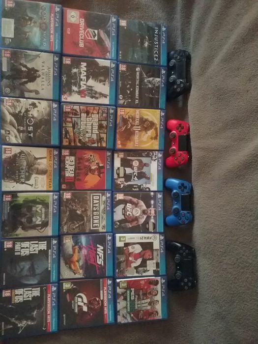 PS4 cu multe jocuri