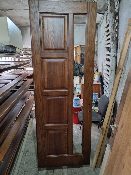 Usi interior usi exterior din lemn masiv Stejar pe comanda  toc lemn