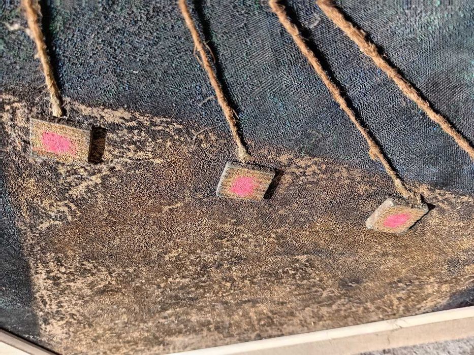 Tablou vechi modernist - semmnat