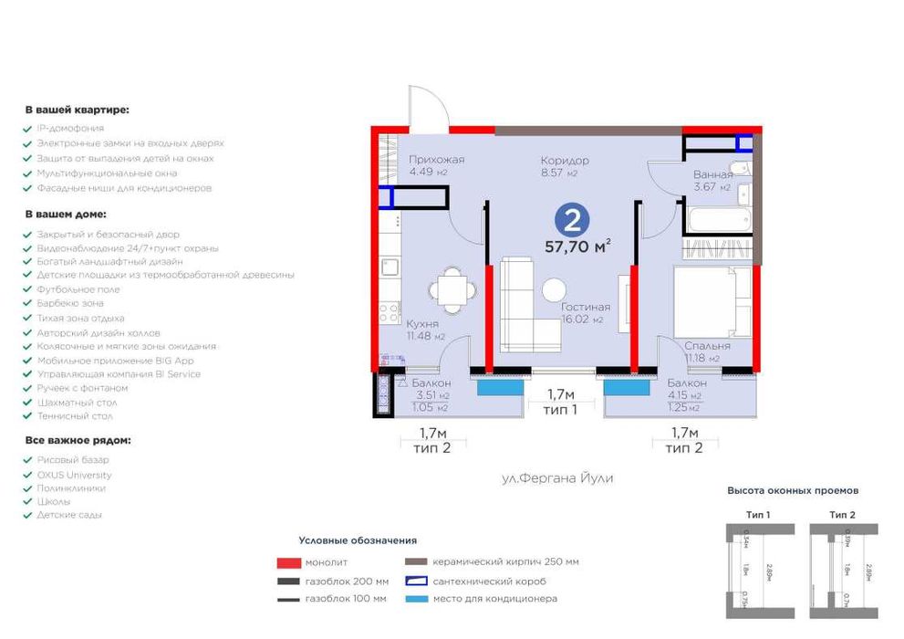 Квартира в ЖК SANAT от NRG-BI – без переплат | Рассрочка | Ипотека