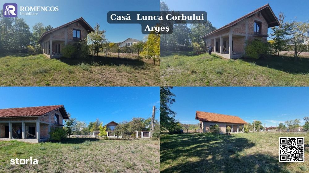 Casa la rosu din Lunca Corbului. Se bate lumea pe ea… in sensul bun!