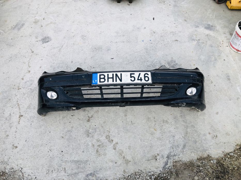 Передний бампер на w203 рестайлинг мерседес