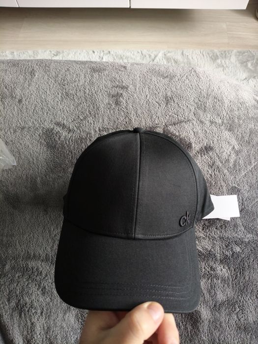 Calvin Klein șapcă unisex neagra cu logo discret mărime OS noua