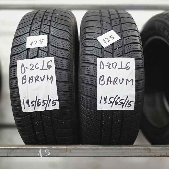 2×195/65/15 M+S BARUM .Stare excelenta.125 lei