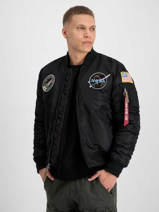 Alpha Industries MA-1 VF NASA Bomber ОРИГИНАЛ мъжко бомбър яке S-М