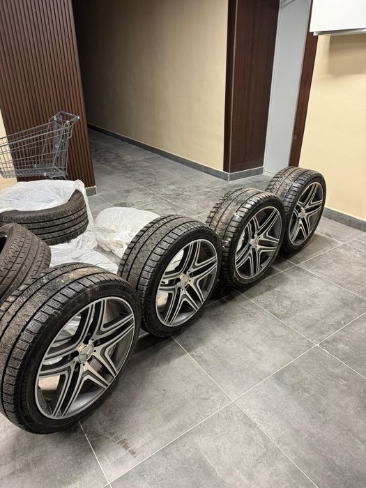 Диски R18 AMG разноширокие 5*112 Mercedes W211