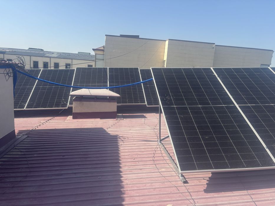 Куёш панеллар урнатиб берамиз