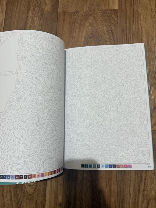 Раскраска дисней по номерам