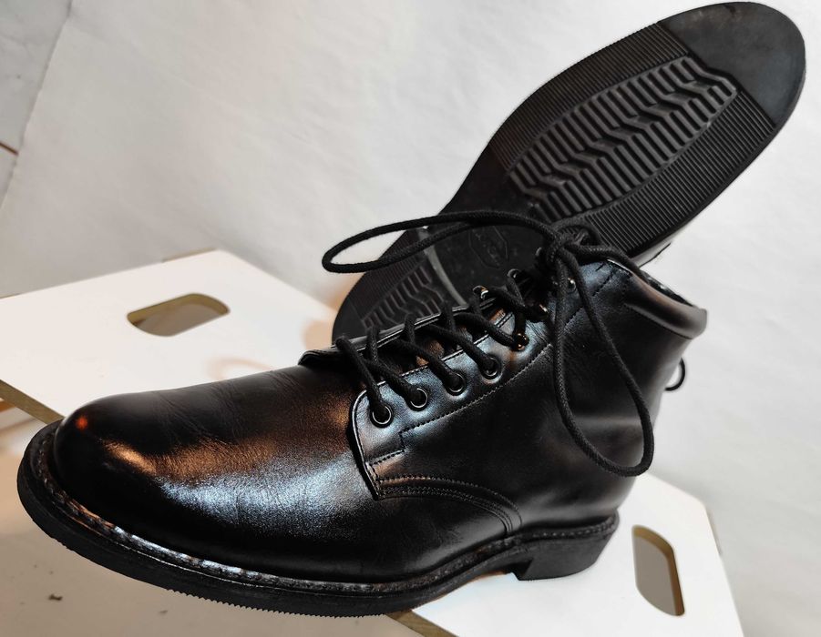 Ghete lace up 43 44 plain toe Steinkogler NOI piele naturala Vibram