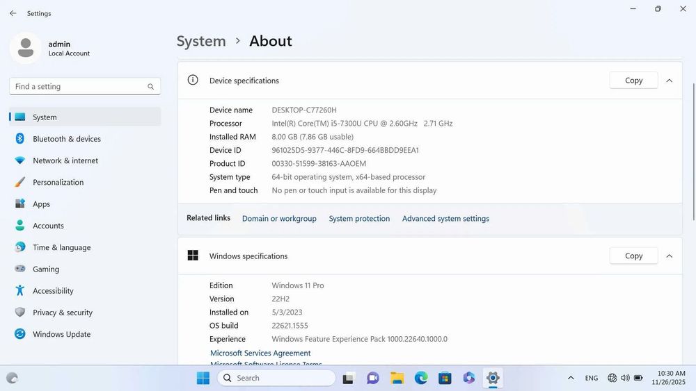 Лаптоп Dell Latitude 5490