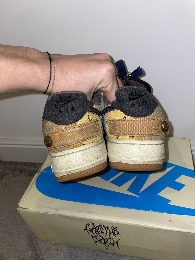 Air force discount travis scott fossil