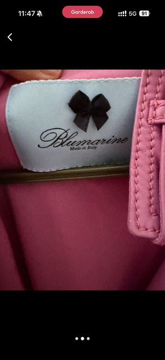 Кожанная куртка Blumarine