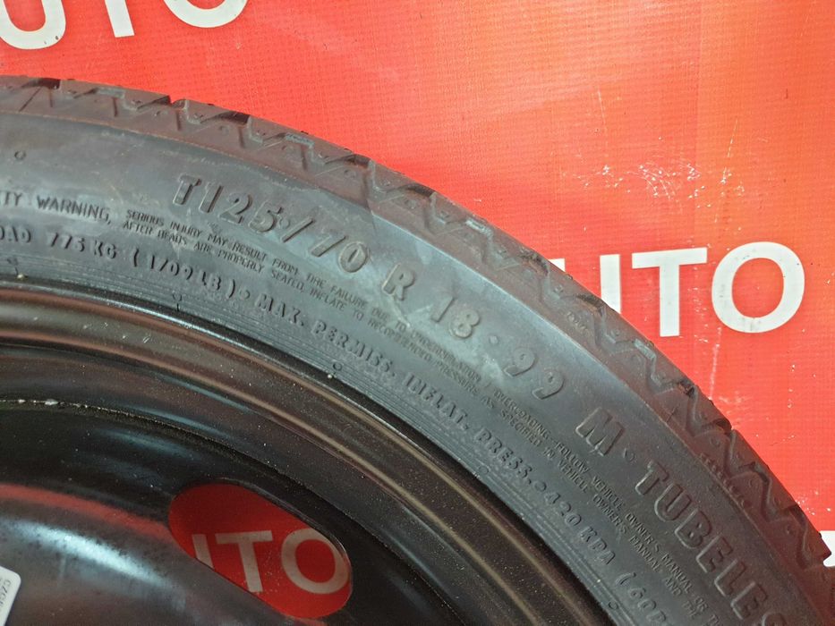 Roata Rezerva Slim 18'' VW Passat Touran Sharan Caddy Golf T-Roc