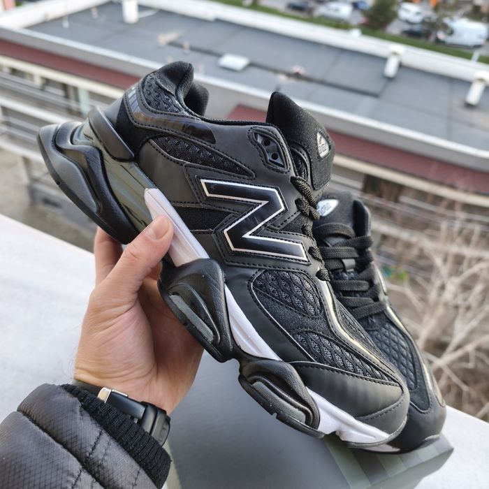 New Balance 9060 Shoe Palace Black Silver 43-44