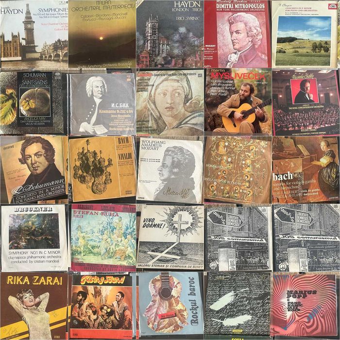 Colecție vinyluri diverse