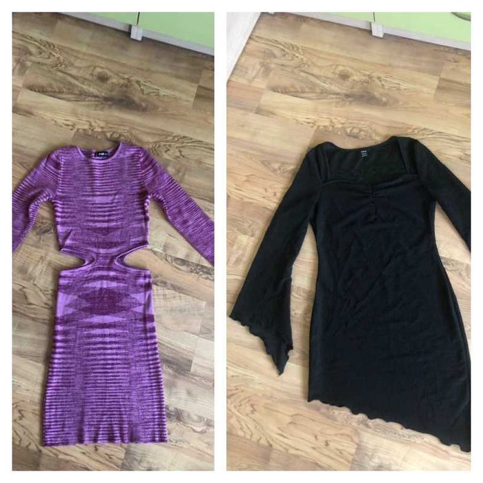 две уникални рокли - Shein и Fish bone