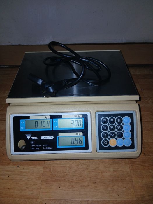 Ел.везна диги дс-700 сертифицирана