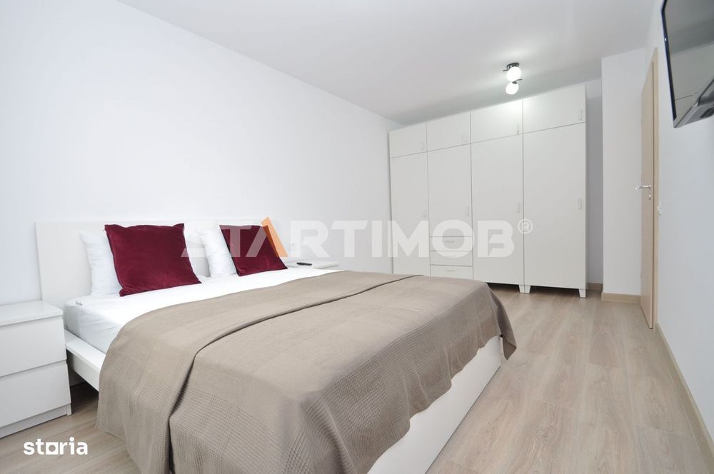 Apartament  doua camere  mobilat cu parcare Urban Plaza