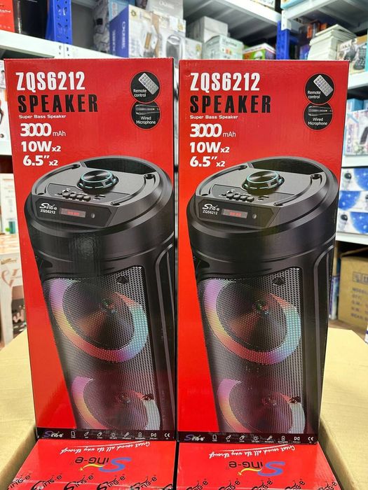 Блютуз караоке колонка с микрафоном