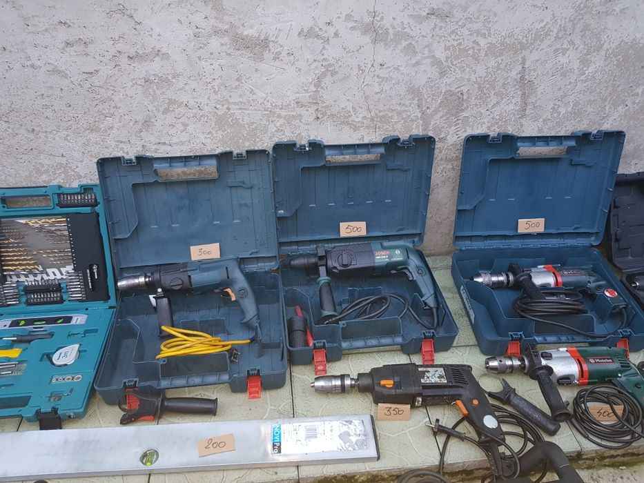 Bormasini de mare firma toate in stare perfecta.