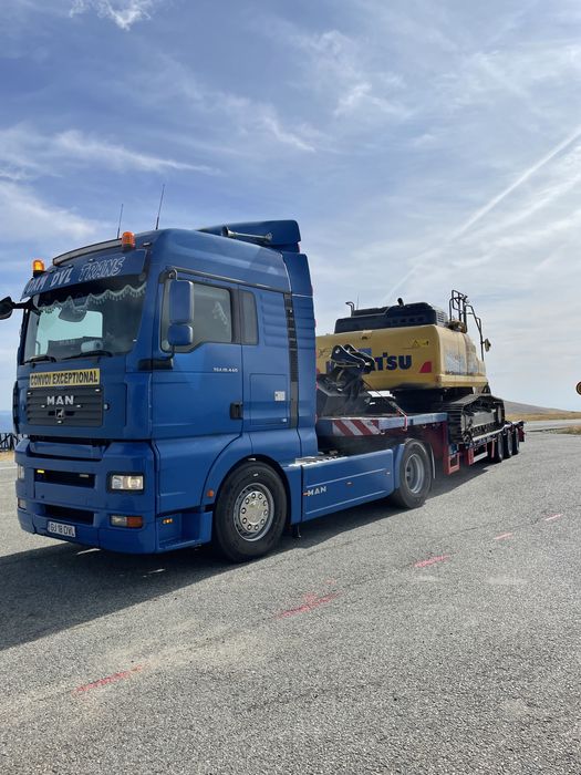 Transport utilaje  agricole /industriale/agabaritice/trailer