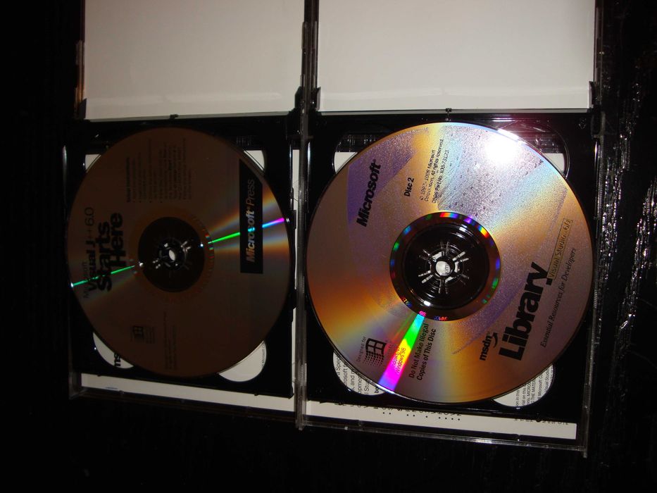 set CD vintage colectie Microsoft Visual J++ MSDN Library windows 98