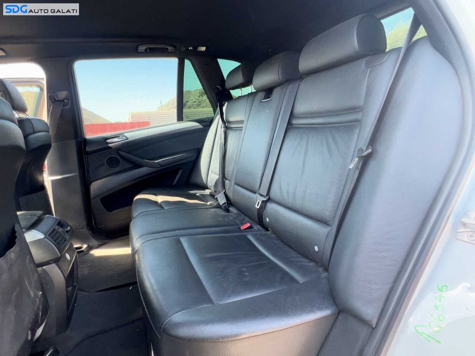 Interior Piele Neagra Scaun Scaune Fata Electrice Stanga Dreapta cu Incalzire si Bancheta cu Spatar BMW X5 E70 2006 - 2013 [Q6895]