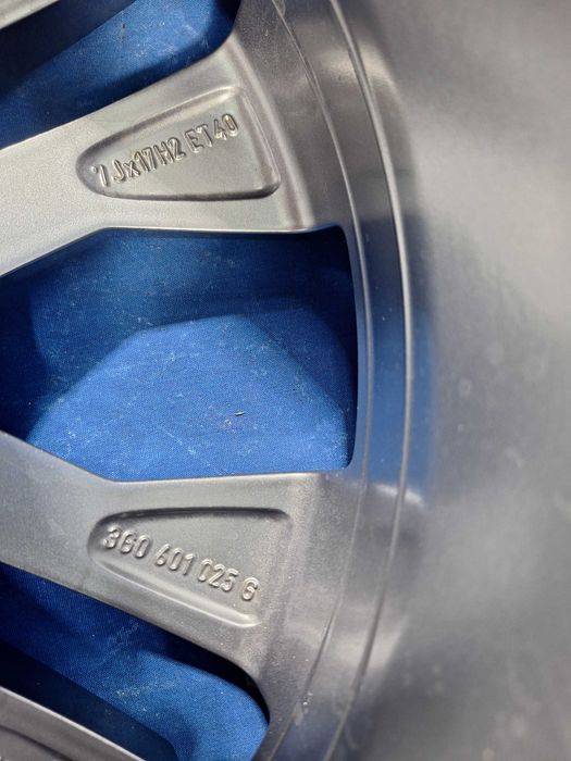 1 Janta Aliaj 5x112 17'' VW Passat Alltrack Tiguan Golf 7J ET 40 NOUA