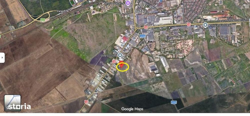 Teren intravilan 5.000 mp Buzău – Licitație publică