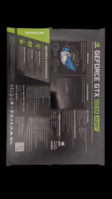 MSI GeForce GTX 1660 SUPER Ventus XS OC Edition